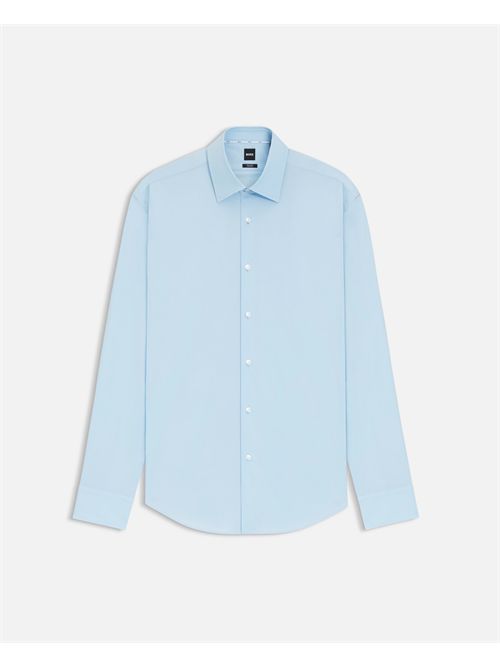 Camicia uomo Boss in popeline di cotone BOSS | 50473265452