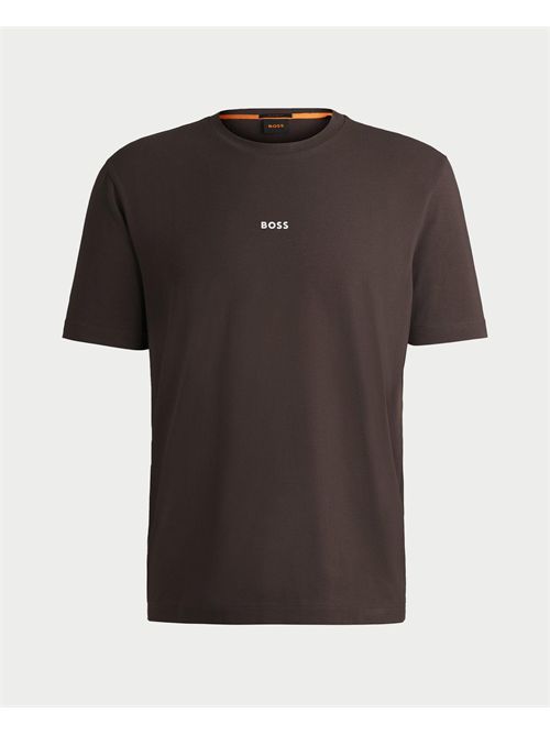 Boss Men's T-Shirt with Printed Logo BOSS | 50473278248