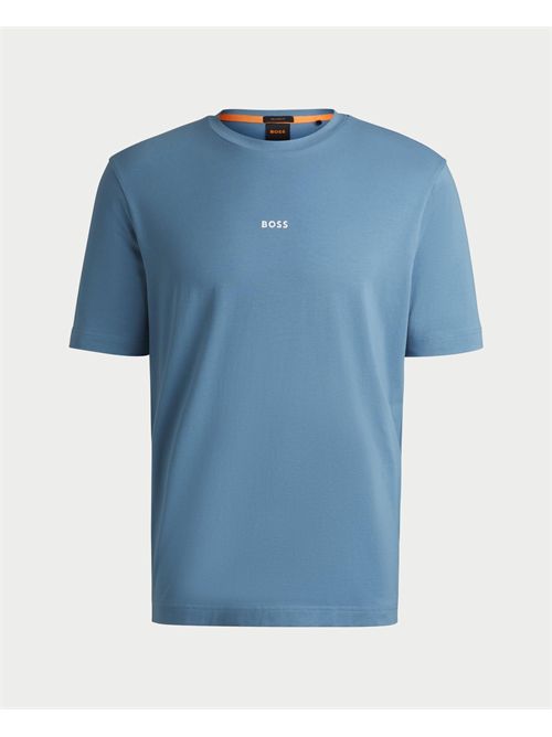 Boss Men's T-Shirt with Printed Logo BOSS | 50473278462