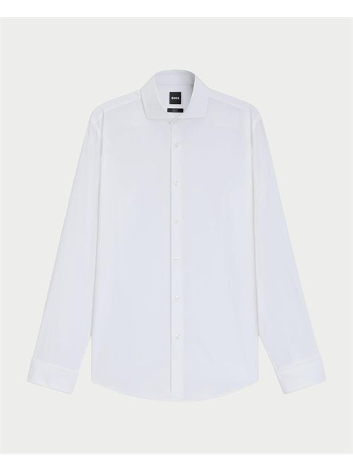 Camicia uomo Boss slim fit con doppi polsini BOSS | 50480101100