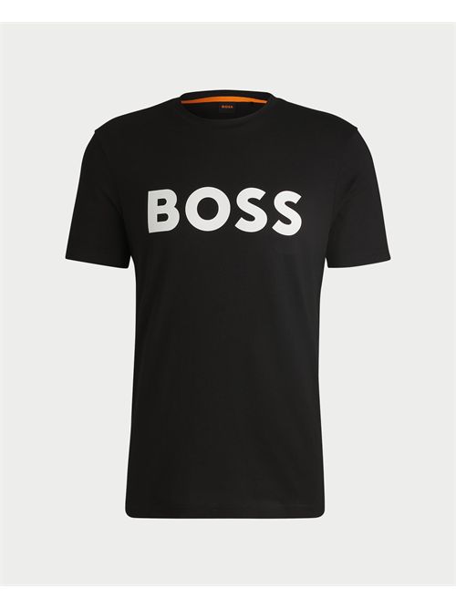T-shirt uomo Boss con maxi logo BOSS | 50481923001