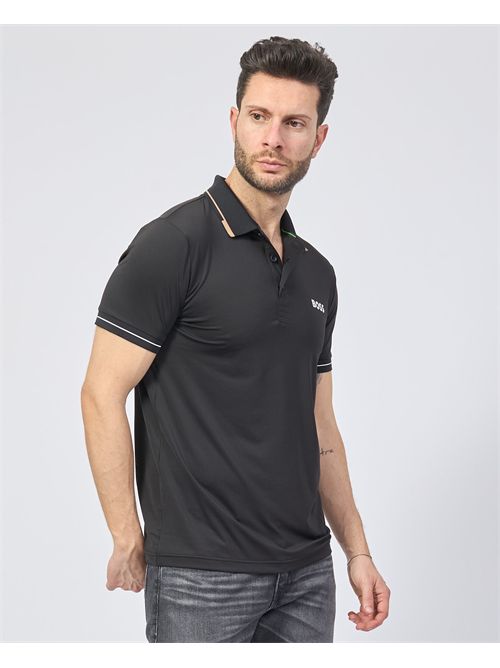 Polo en jersey de coton Boss avec logo BOSS | 50506203005