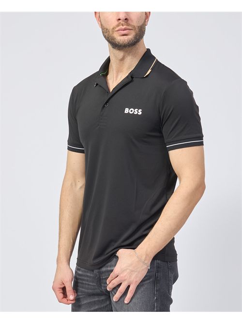 Polo en jersey de coton Boss avec logo BOSS | 50506203005