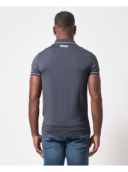 Polo en jersey de coton Boss avec logo BOSS | 50506203406