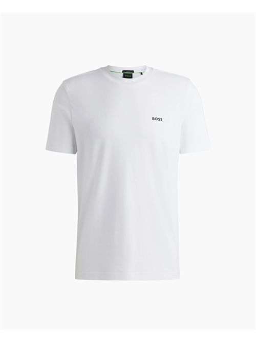 T-shirt uomo Boss con logo sul petto BOSS | 50506373104