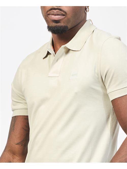 Polo pour homme Passenger de Boss en coton stretch BOSS | 50507803271