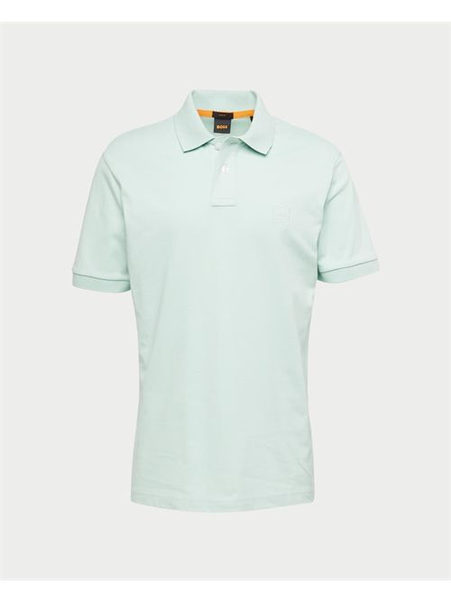 Passenger men's polo shirt by Boss in stretch cotton BOSS | 50507803446