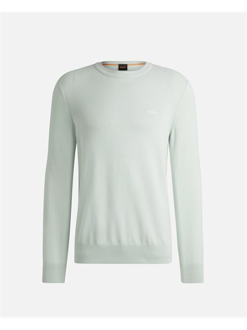 Felpa Boss regular fit in jersey di cotone BOSS | 50508766474