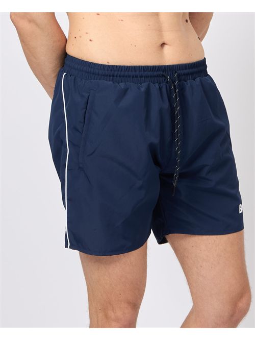 Boxer da mare Boss con dettagli a contrasto BOSS | 50514429413