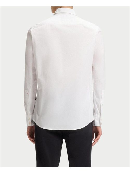 Camicia uomo Boss in popeline di cotone BOSS | 50518304100