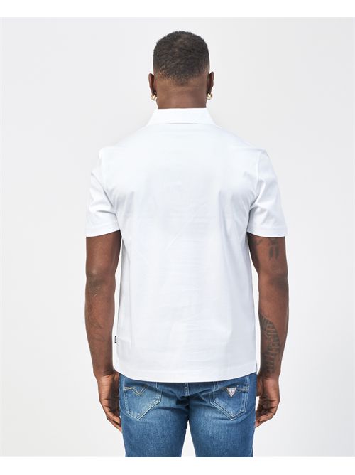 Polo homme Boss avec double patch monogramme BOSS | 50520297100