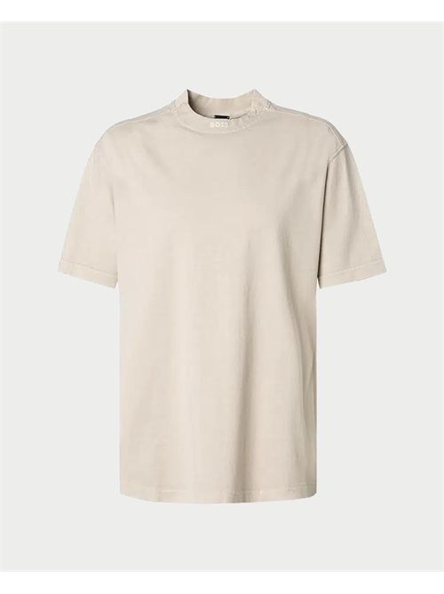 T-shirt uomo Boss con logo sul collo BOSS | 50521805271