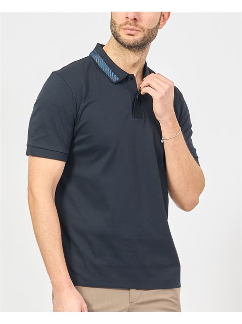 Polo homme Boss slim fit avec col contrasté BOSS | 50531791404