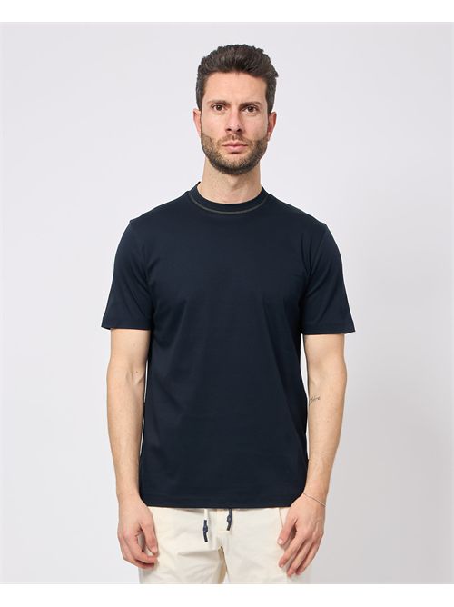 Slim fit Boss T-shirt in mercerized cotton BOSS | 50531793405