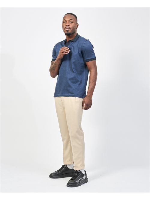 Polo Boss en coton mercerisé à micro motif BOSS | 50532246404