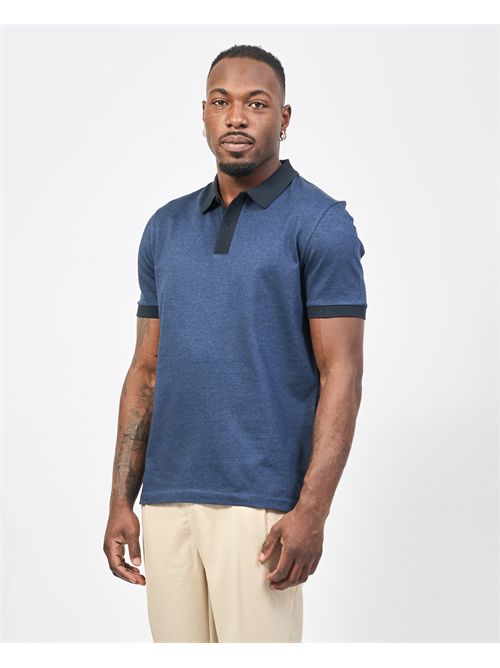 Polo Boss en coton mercerisé à micro motif BOSS | 50532246404