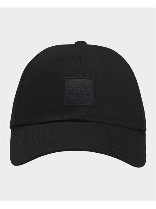 Cappello nero Boss in twill di cotone BOSS | 50535555001
