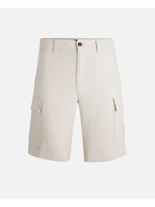 Bermuda cargo uomo Boss regular fit BOSS | 50536888271