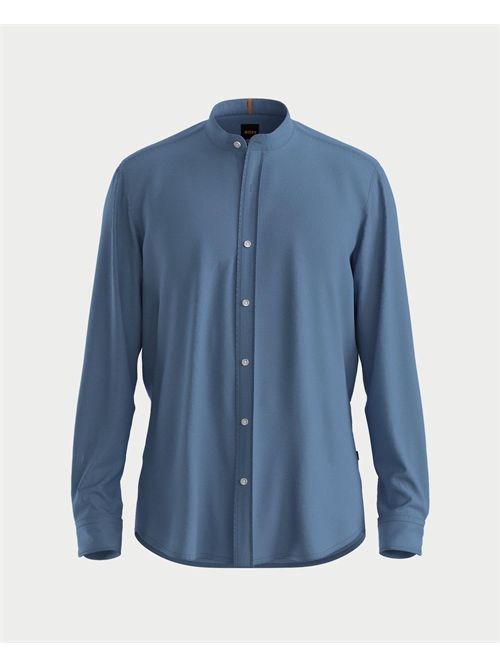 Camicia uomo Boss con colletto alla coreana BOSS | 50537369462