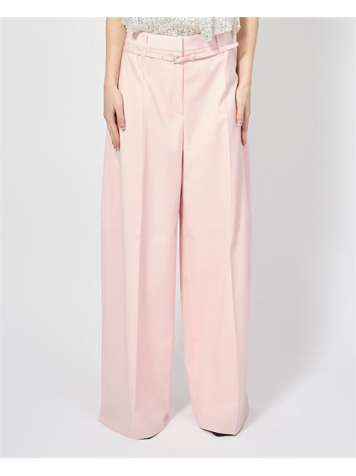 Pantaloni rosa da donna di Boss relaxed fit