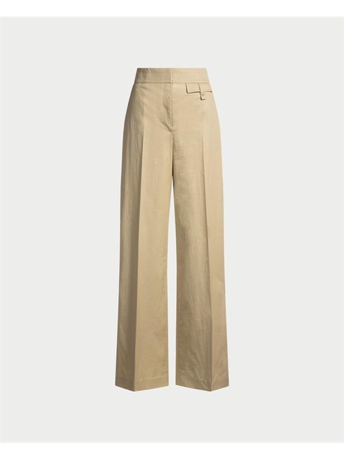Pantaloni donna Boss regular fit a vita alta BOSS | 50537462269