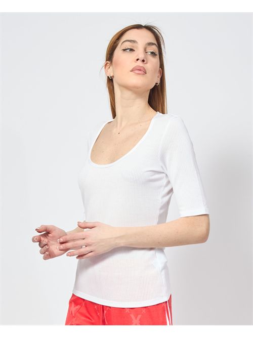 Boss Stretch Ribbed T-Shirt BOSS | 50537596100