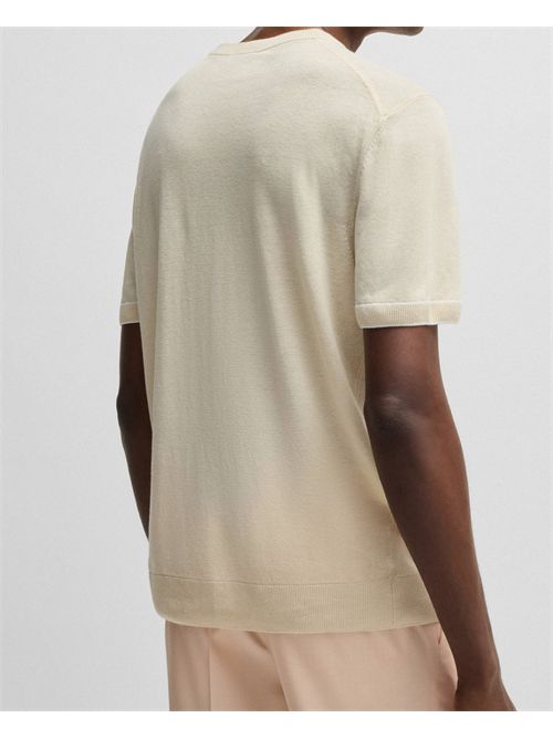Felpa uomo Boss in misto lino BOSS | 50537639131