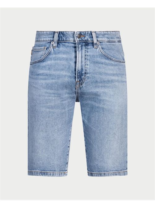 Bermuda Boss regular fit in denim elasticizzato BOSS | 50537816442