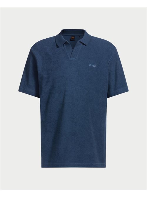 Polo uomo Boss a tinta unita BOSS | 50539869466