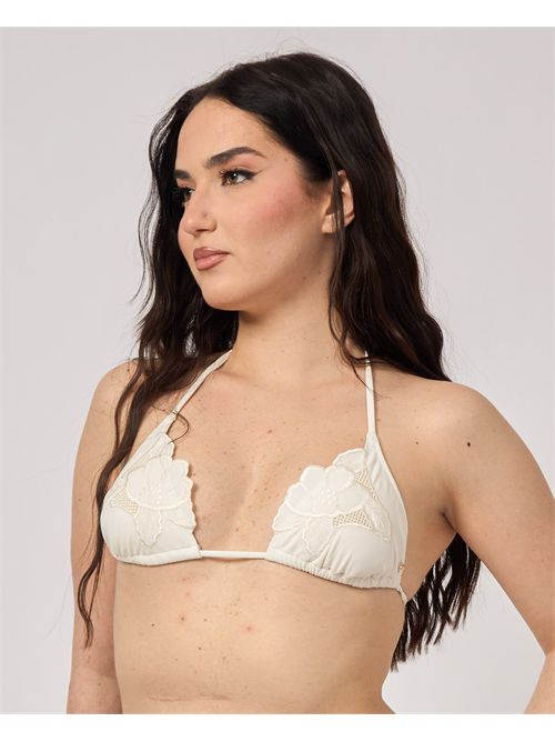 Top per bikini Boss con dettagli ricamati BOSS | 50540554118
