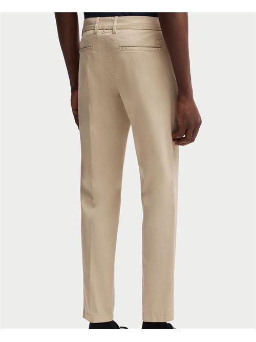 Pantaloni uomo Boss slim fit in satin BOSS | 50540650275