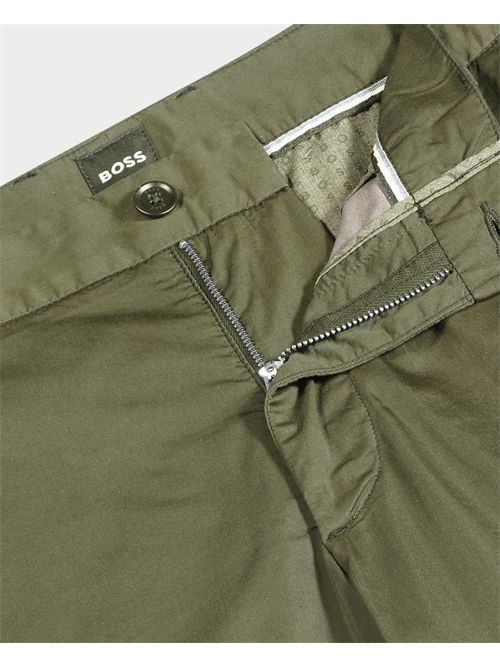 Pantaloni uomo Boss slim fit in satin BOSS | 50540650311