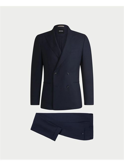 Abito uomo Boss con elasticità naturale BOSS | 50540770410