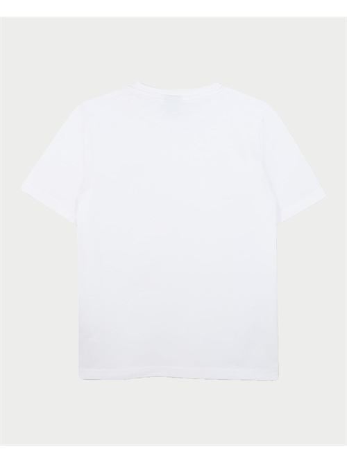T-shirt bambino Boss in cotone con logo BOSS | J25P2310P