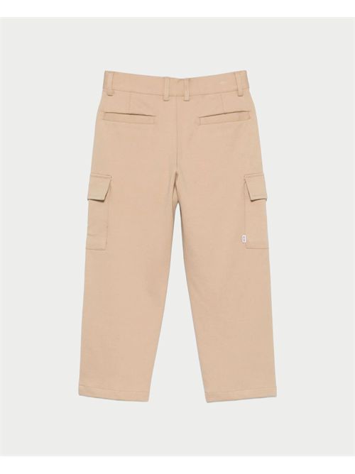 Pantaloni cargo bambini Boss relaxed fit BOSS | J51957249