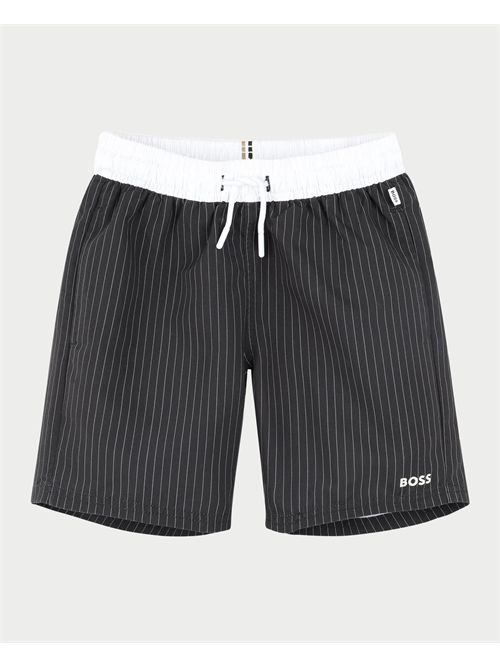 Boxer mare bambino Boss a righe BOSS | J5197009B