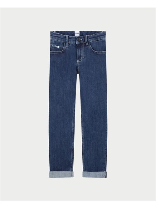 Jeans bambino Boss 5 tasche BOSS | J51984Z75