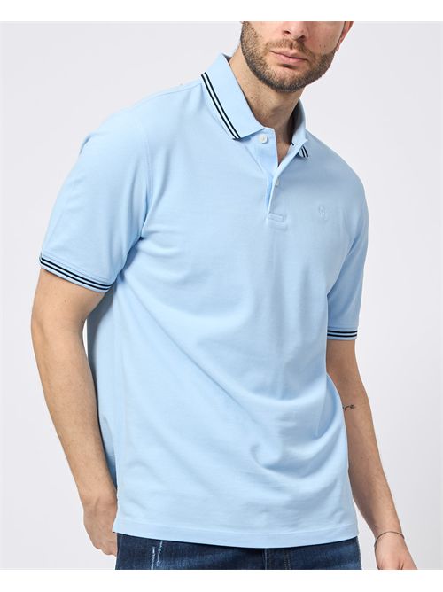 Polo uomo Bugatti con righe a contrasto BUGATTI | 8150-75001C320