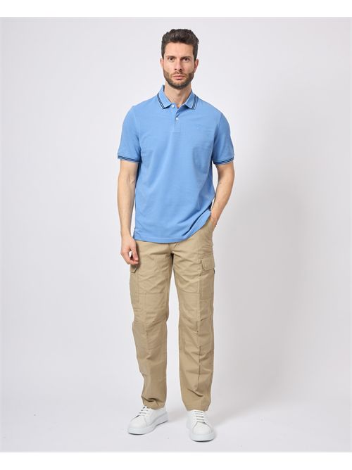 Polo uomo Bugatti con righe a contrasto BUGATTI | 8150-75001C340