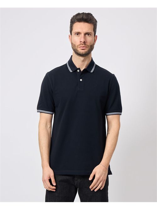 Polo uomo Bugatti con righe a contrasto BUGATTI | 8150-75001C390