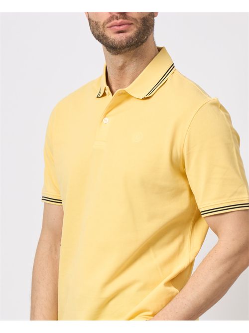 Polo uomo Bugatti con righe a contrasto BUGATTI | 8150-75001C620