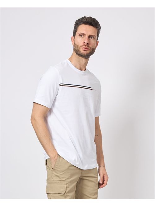 T-shirt ras du cou Bugatti en pur coton BUGATTI | 8350-75041C010