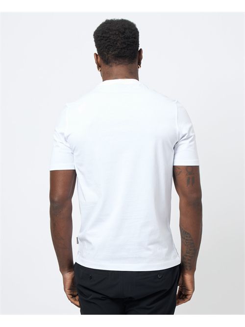 T-shirt ras du cou avec logo Bugatti BUGATTI | 8350-95040010