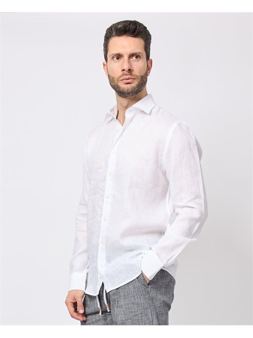 Camicia uomo Bugatti in lino BUGATTI | 9150-78900C010