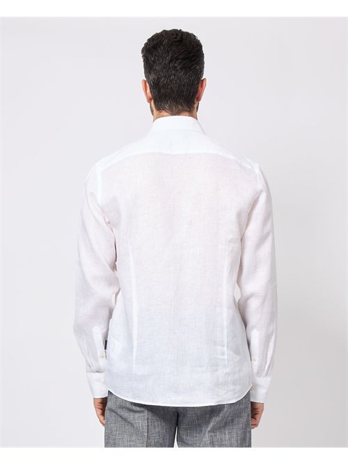 Camicia uomo Bugatti in lino BUGATTI | 9150-78900C010