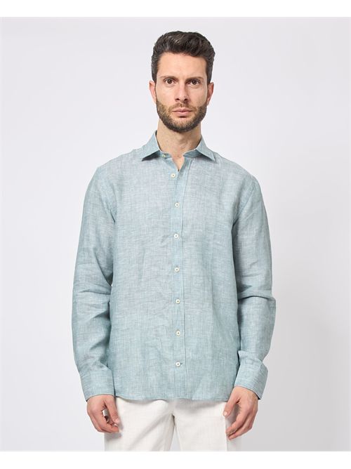 Camicia uomo Bugatti in lino BUGATTI | 9150-78900C550