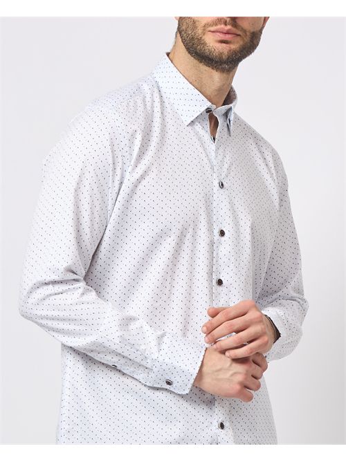 Camicia a manica lunga Bugatti con microfantasia BUGATTI | 9750-78511C010