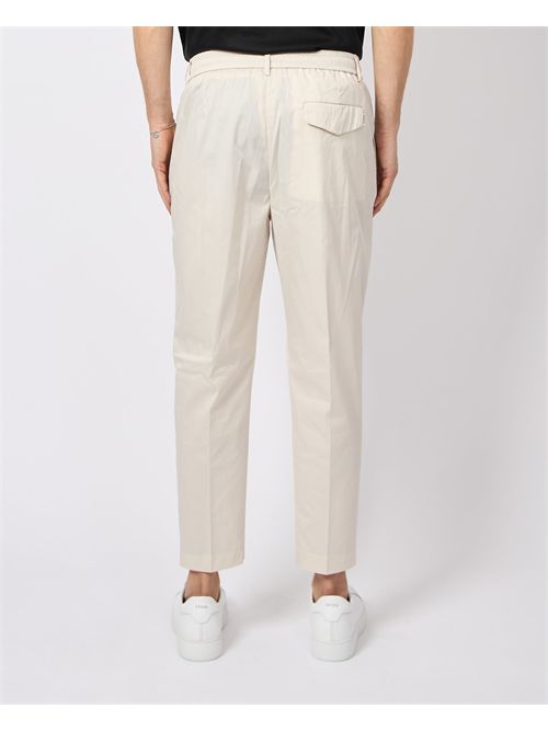 By And men's trousers with pleats and elastic BY-AND | RELAX/CDL3