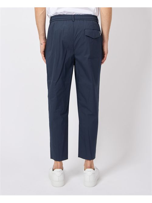 By And men's trousers with pleats and elastic BY-AND | RELAX/CDL5