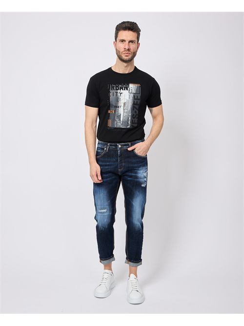 Jeans uomo Different in lavaggio scuro DIFFERENT | MANMR02